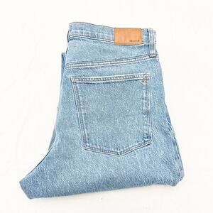Madewell The Perfect Vintage Straight Jean Zip Fly Denim Jeans Size 31